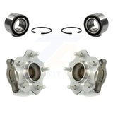 Front Rear Wheel Bearing And Hub Assembly Kit For Nissan Altima Maxima