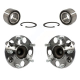 Front Rear Wheel Bearing And Hub Assembly Kit For Honda Civic