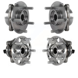 Front Rear Wheel Bearing & Hub Assembly Kit For Hyundai Elantra