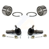 Front Wheel Bearing And Tie Rod End Kit For Mazda Protege Protege5