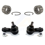 Front Wheel Bearing And Tie Rod End Kit For Hyundai Accent Elantra Tiburon