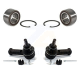 Front Wheel Bearing And Tie Rod End Kit For Ford Focus