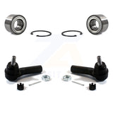 Front Wheel Bearing And Tie Rod End Kit For Ford Escape Mazda Tribute Mercury