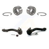 Front Wheel Bearing And Tie Rod End Kit For Kia Sportage Hyundai Tucson