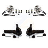 Front Wheel Bearing And Tie Rod End Kit For Ford Explorer Mercury Mountaineer