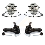 Front Wheel Bearing And Tie Rod End Kit For Ford F-150 Lincoln Mark LT