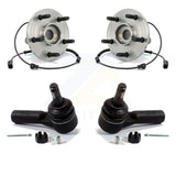 Front Wheel Bearing And Tie Rod End Kit For Dodge Ram 1500