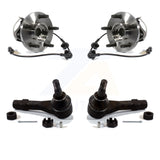 Front Wheel Bearing And Tie Rod End Kit For Ford Ranger Mazda B4000 4WD