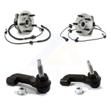 Front Wheel Bearing And Tie Rod End Kit For Jeep Liberty