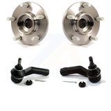 Front Wheel Bearing And Tie Rod End Kit For Mazda 3