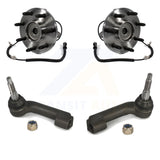 Front Wheel Bearing And Tie Rod End Kit For Ford F-150