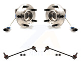 Front Hub Bearing Assembly Link Kit For Buick Allure Without Performance Package