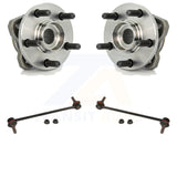 Front Hub Bearing Assembly And Link Kit For Dodge Grand Caravan Chrysler Town &