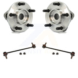 Front Hub Bearing Assembly And Link Kit For Dodge Grand Caravan Chrysler Town &