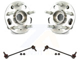 Front Hub Bearing Assembly And Link Kit For Buick LaCrosse Regal Saab 9-5