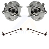 Front Hub Bearing Assembly And Link Kit For Mazda CX-5 6