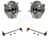 Front Hub Bearing Assembly And Link Kit For 2016-2019 Mazda CX-3