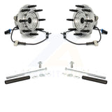 Front Hub Bearing Assembly Link Kit For Chevrolet Silverado 1500 GMC 2500 HD H2