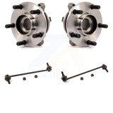 Front Hub Bearing Assembly And Link Kit For 2014 Nissan Murano CrossCabriolet