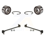 Front Wheel Bearing And Link Kit For Kia Rio Hyundai Accent