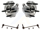 Front Hub Bearing Assembly And Link Kit For Ford Taurus Police Interceptor Sedan