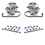 Front Hub Bearing Assembly & Link Kit For 2000-2001 Ford F-150 With 7 Lug Wheels