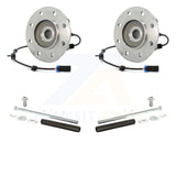 Front Hub Bearing Assembly And Link Kit For Chevrolet K2500 GMC K3500 Suburban