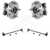 Front Hub Bearing Assembly And Link Kit For 2019 Toyota Corolla Sedan with 2.0L