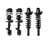 Front Rear Complete Strut And Coil Spring Kit For Toyota Matrix Pontiac Vibe FWD