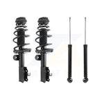 Front Rear Complete Shocks Strut & Coil Spring Assemblies Kit For Chevrolet Volt