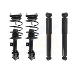 Front Rear Complete Shocks Strut Coil Spring Mount Kit For Kia Forte Forte5 Koup