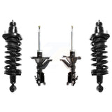 Front Rear Complete Shocks Strut And Coil Spring Assemblies Kit For Honda Civic Acura EL K78M-100404