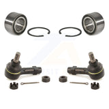 Front Wheel Bearing And Tie Rod End Kit For Ford Escort Mercury Tracer