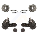 Front Wheel Bearing And Tie Rod End Kit For Hyundai Accent Elantra Tiburon