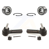 Front Wheel Bearing And Tie Rod End Kit For Ford Escape Mazda Tribute Mercury