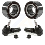 Front Wheel Bearing And Tie Rod End Kit For Buick Encore Chevrolet Trax