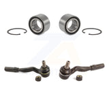 Front Wheel Bearing & Tie Rod End Kit For Mercedes-Benz E320 RWD with GAS engine