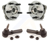 Front Wheel Bearing And Tie Rod End Kit For Dodge Grand Caravan Chrysler Town &