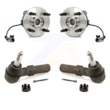 Front Wheel Bearing & Tie Rod End Kit For Chevrolet Cobalt Saturn Ion Pontiac G5