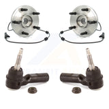 Front Wheel Bearing And Tie Rod End Kit For 2004-2005 Dodge Durango 16mm