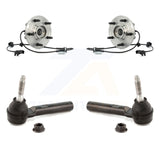 Front Wheel Bearing And Tie Rod End Kit For 2007-2008 Chrysler Pacifica