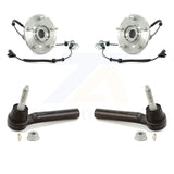 Front Wheel Bearing And Tie Rod End Kit For Chrysler Town & Country Dodge Grand