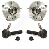 Front Wheel Bearing And Tie Rod End Kit For Ford Flex Lincoln MKT