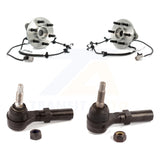 Front Wheel Bearing And Tie Rod End Kit For Dodge Dakota Durango