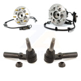 Front Wheel Bearing And Tie Rod End Kit For Chevrolet Colorado GMC Canyon Isuzu