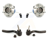 Front Wheel Bearing And Tie Rod End Kit For 2004-2007 Cadillac CTS V