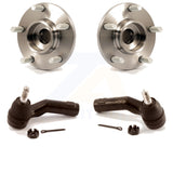 Front Wheel Bearing And Tie Rod End Kit For Mazda 3