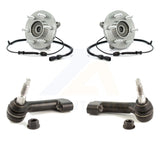 Front Wheel Bearing And Tie Rod End Kit For Ford Expedition Lincoln Navigator