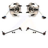 Front Hub Bearing Assembly Link Kit For Buick Allure Without Performance Package