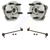 Front Hub Bearing Assembly And Link Kit For Dodge Grand Caravan Chrysler Town &